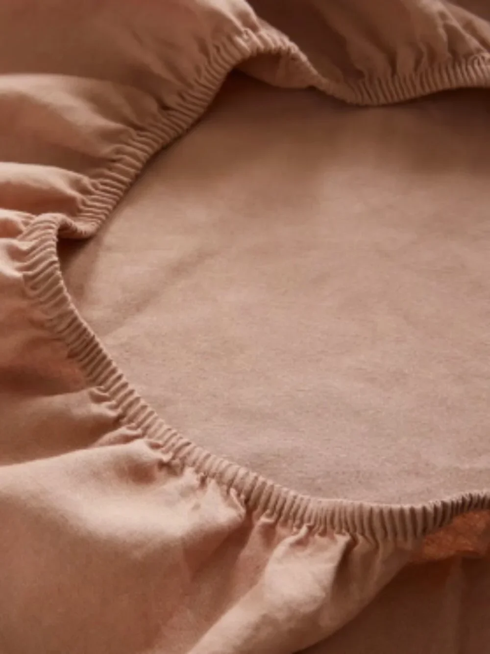 Quince Queen Desert Sunset 100% Linen 4 Piece Sheet Set